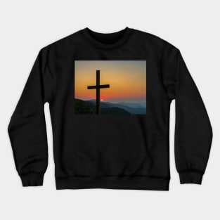 Sun rising at Pretty Place Crewneck Sweatshirt